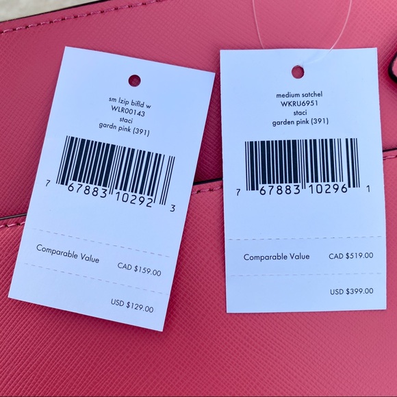 NWT Kate Spade Medium Satchel Staci & Wallet Set - Picture 5 of 5